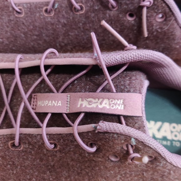 Hoka One One Hupana Flow Wool Sneakers, size 11 - Picture 3 of 8